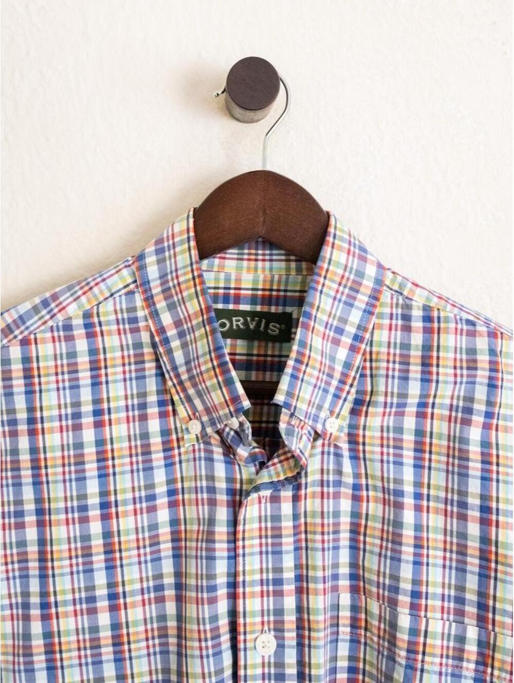 Orvis Madras Plaid Button-Down Shirt
